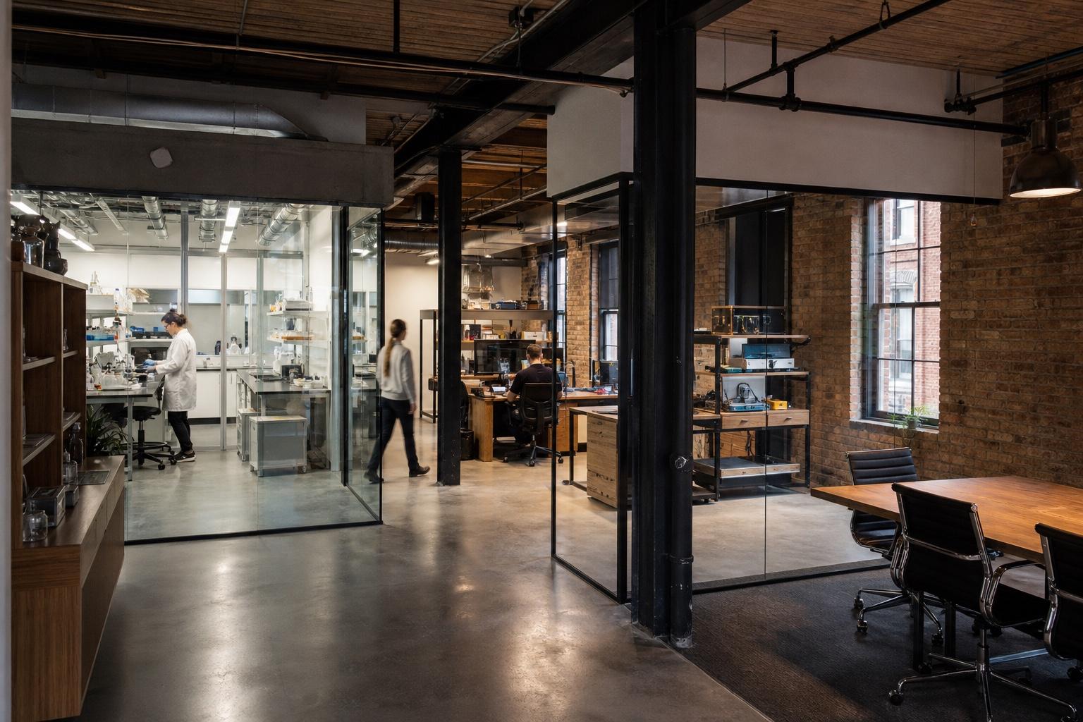 Conceptual workspace for research and company building